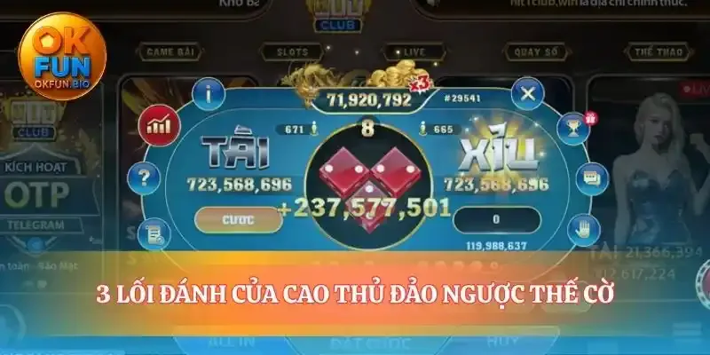 Vượt qua may rủi trong game tài xỉu online